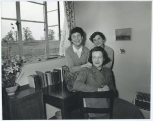 Three students, 1952