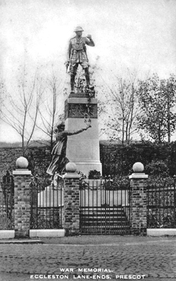 Eccleston Lane Ends war memorial
